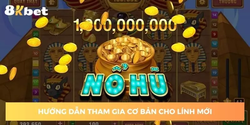 Sảnh slot 8KBET mang thiết kế độc đáo