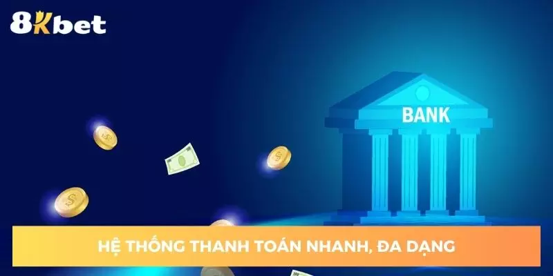 Kênh thanh toán nhanh, đa dạng chính xác